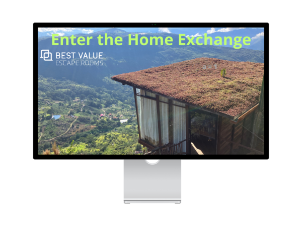 Enter the Home Exchange (DEMO) mockup